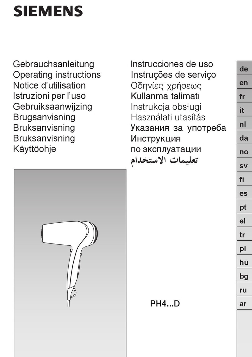 Siemens PH4 D Series User manual