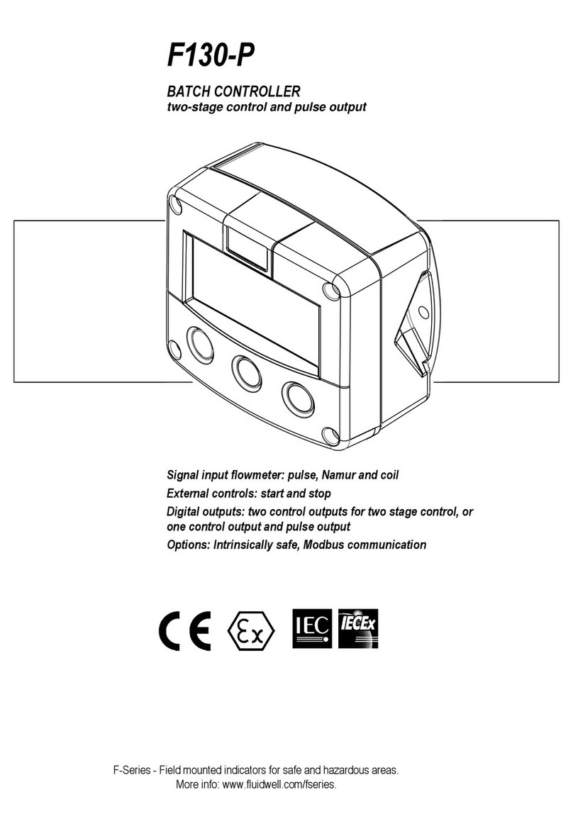 Fluidwell F130-P User manual
