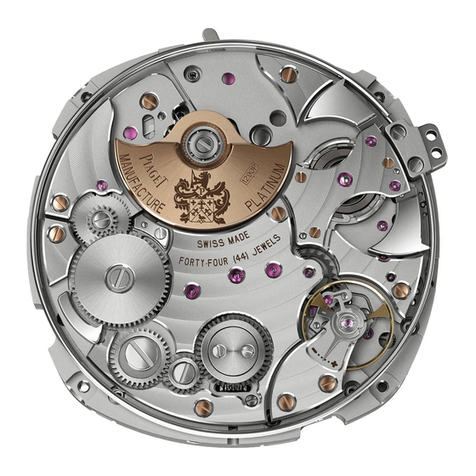 Piaget 1290P User manual