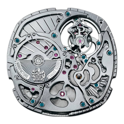 Piaget 1270P Instructions for use
