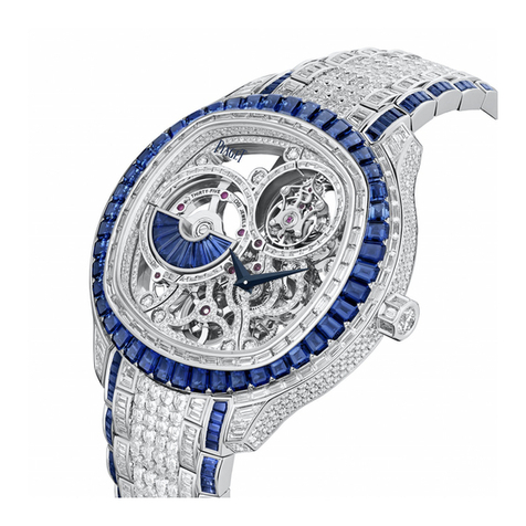 Piaget 1270D User manual