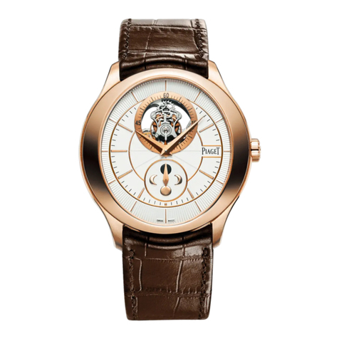 Piaget 642P User manual