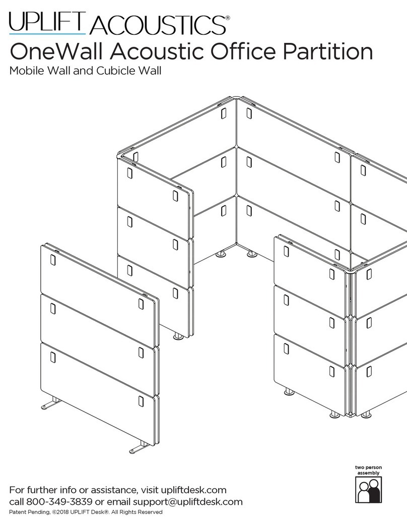 UPLIFT Acoustics OneWall manual