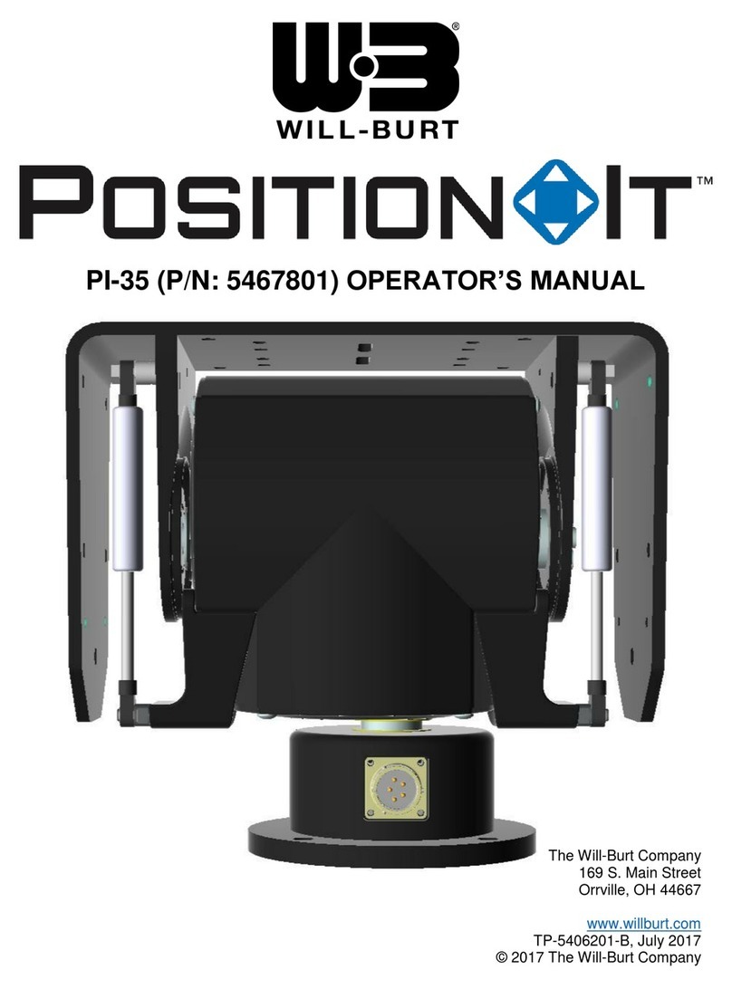 Will Burt PositionIt PI-35 User manual
