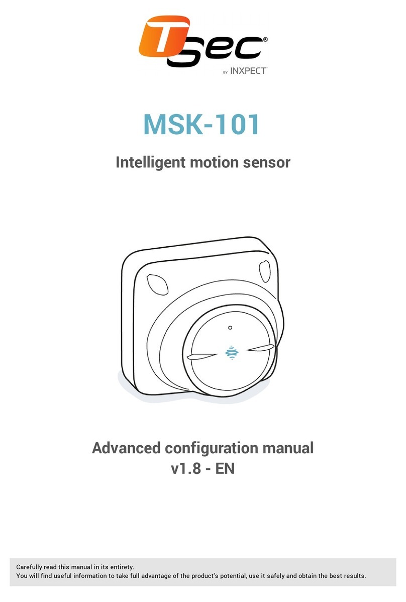 Inxpect MSK-101 Advanced configuration manual
