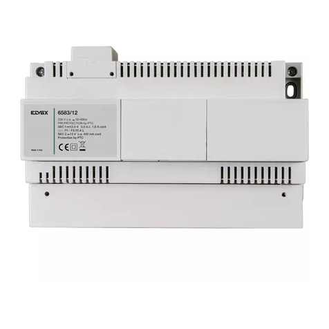 Vimar Elvox 6837/C17 Installer's guide