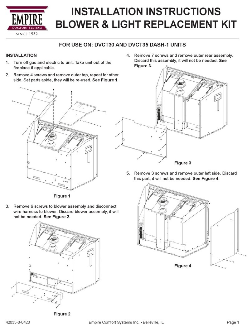 Empire DVCT30 installation instructions