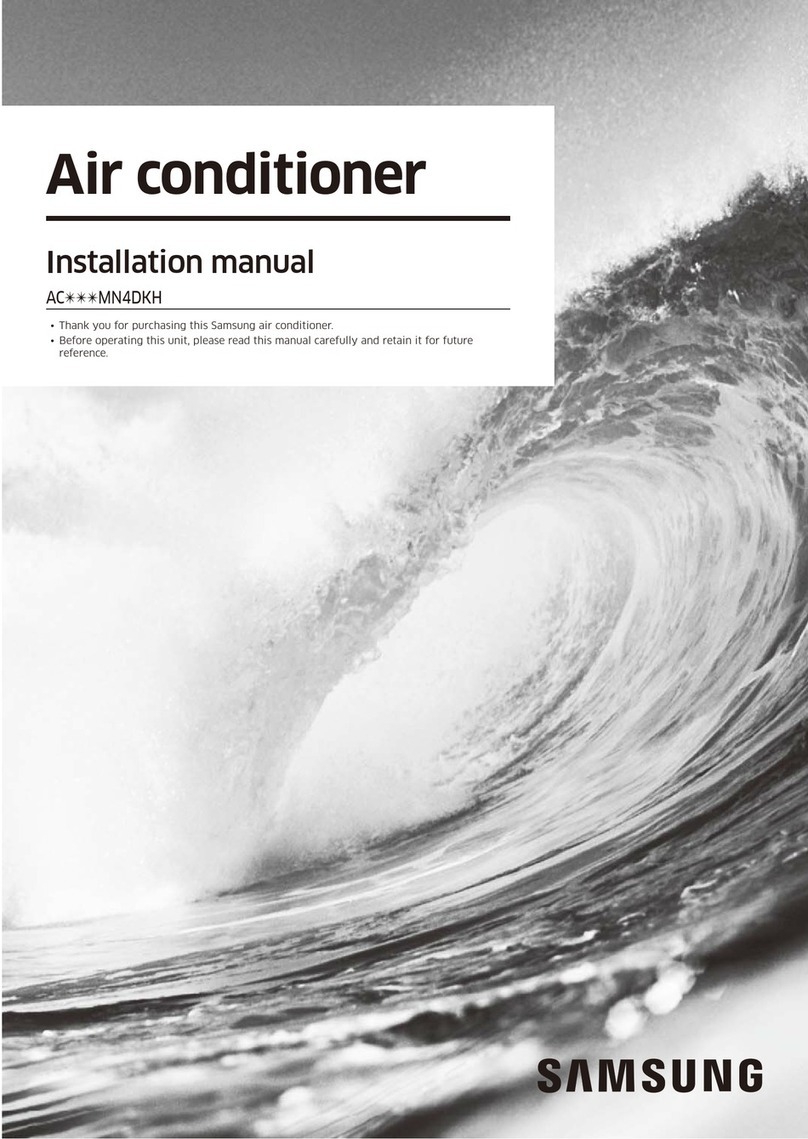 Samsung AC MN4DKH Series User manual