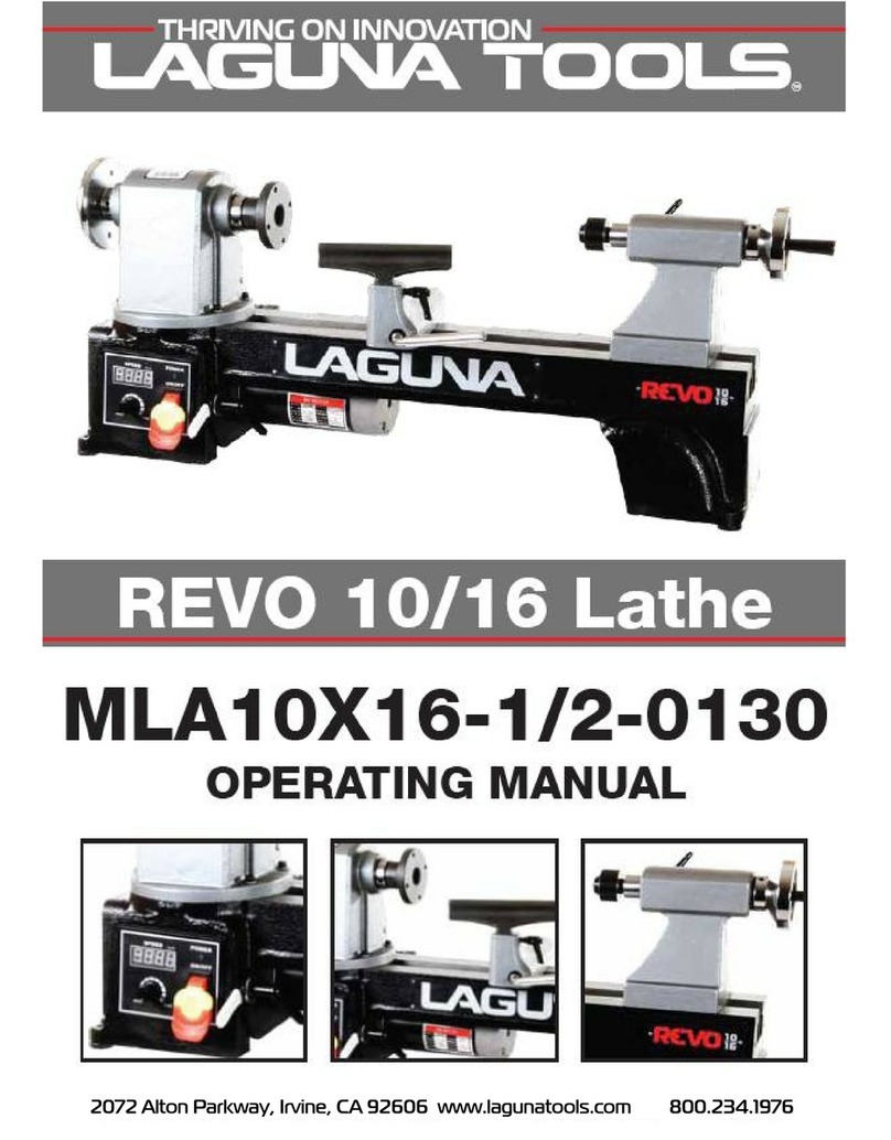 Laguna Tools REVO 10 operating manual