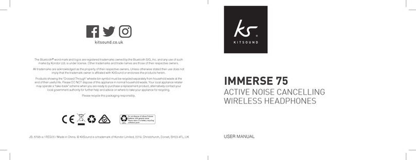 KS KitSound IMMERSE 75 user manual