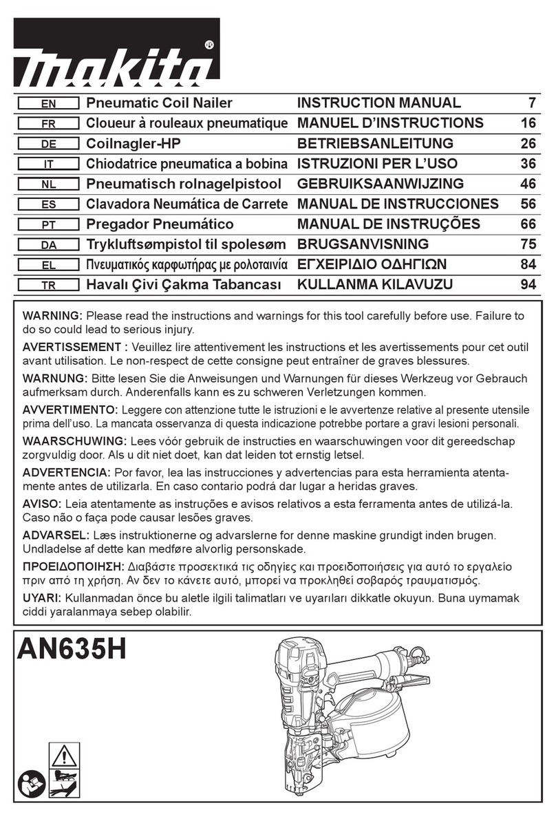 Makita AN635H instruction manual