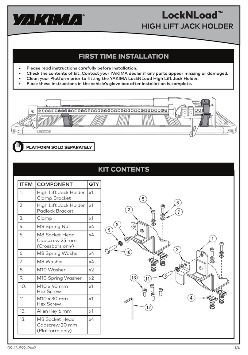 Yakima LOCKN'LOAD quick guide