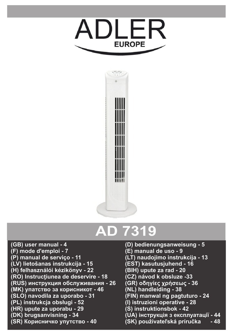 Adler AD 7319 User manual