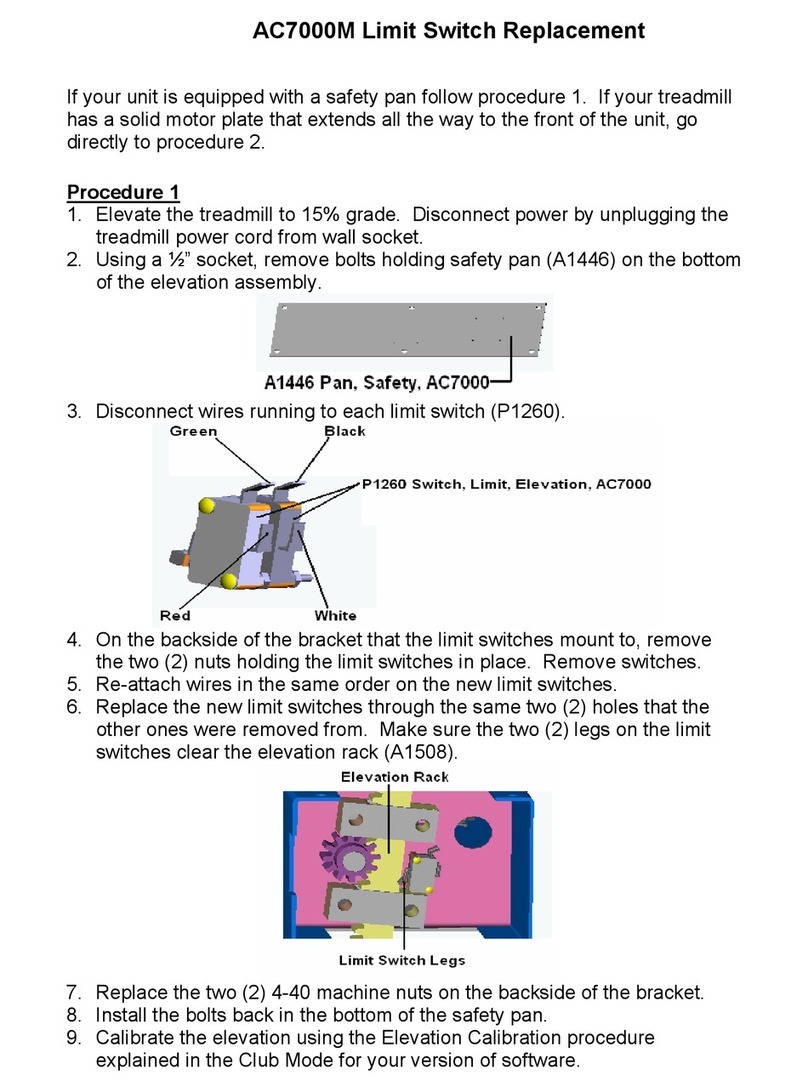 SCIFIT AC7000M Service manual
