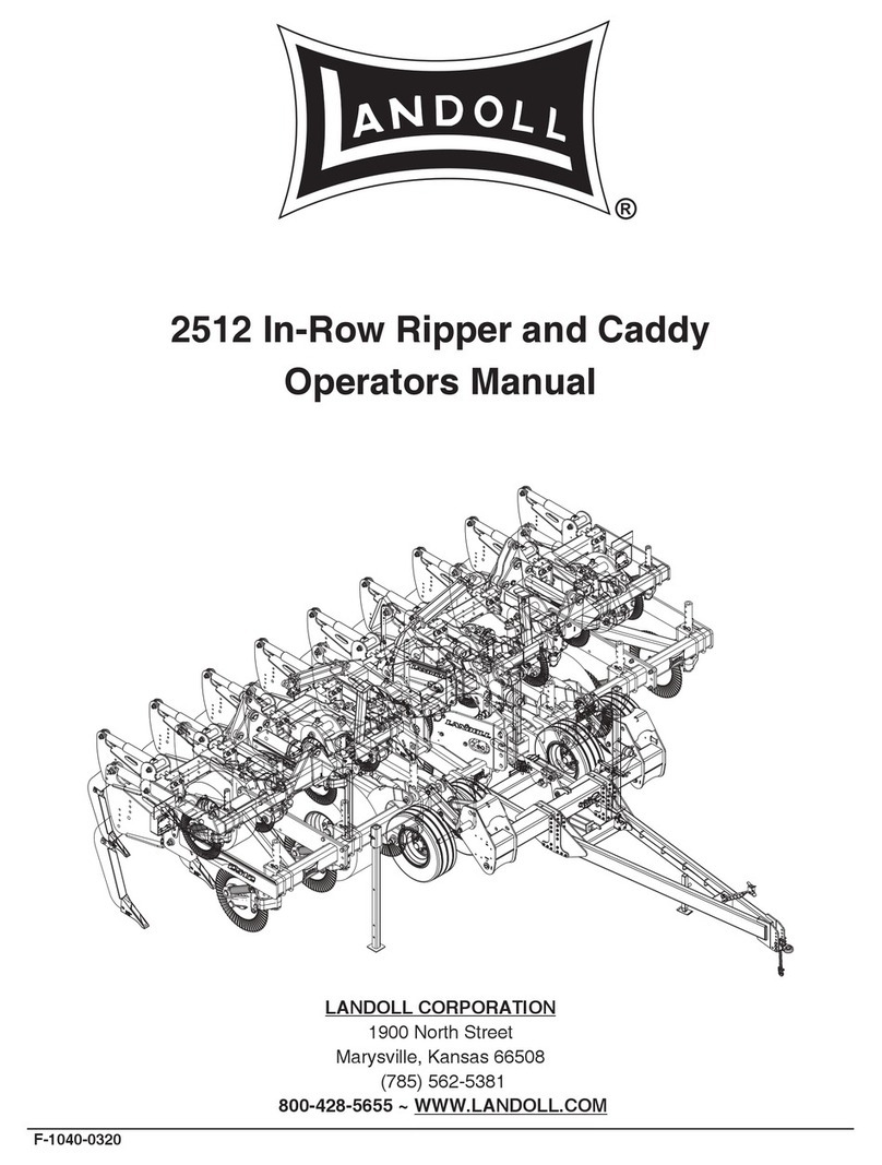 Landoll 2512 Series Operator's manual