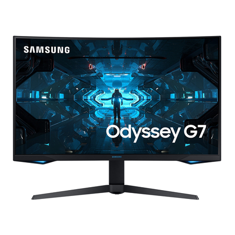 Samsung C27G7 T Series User manual