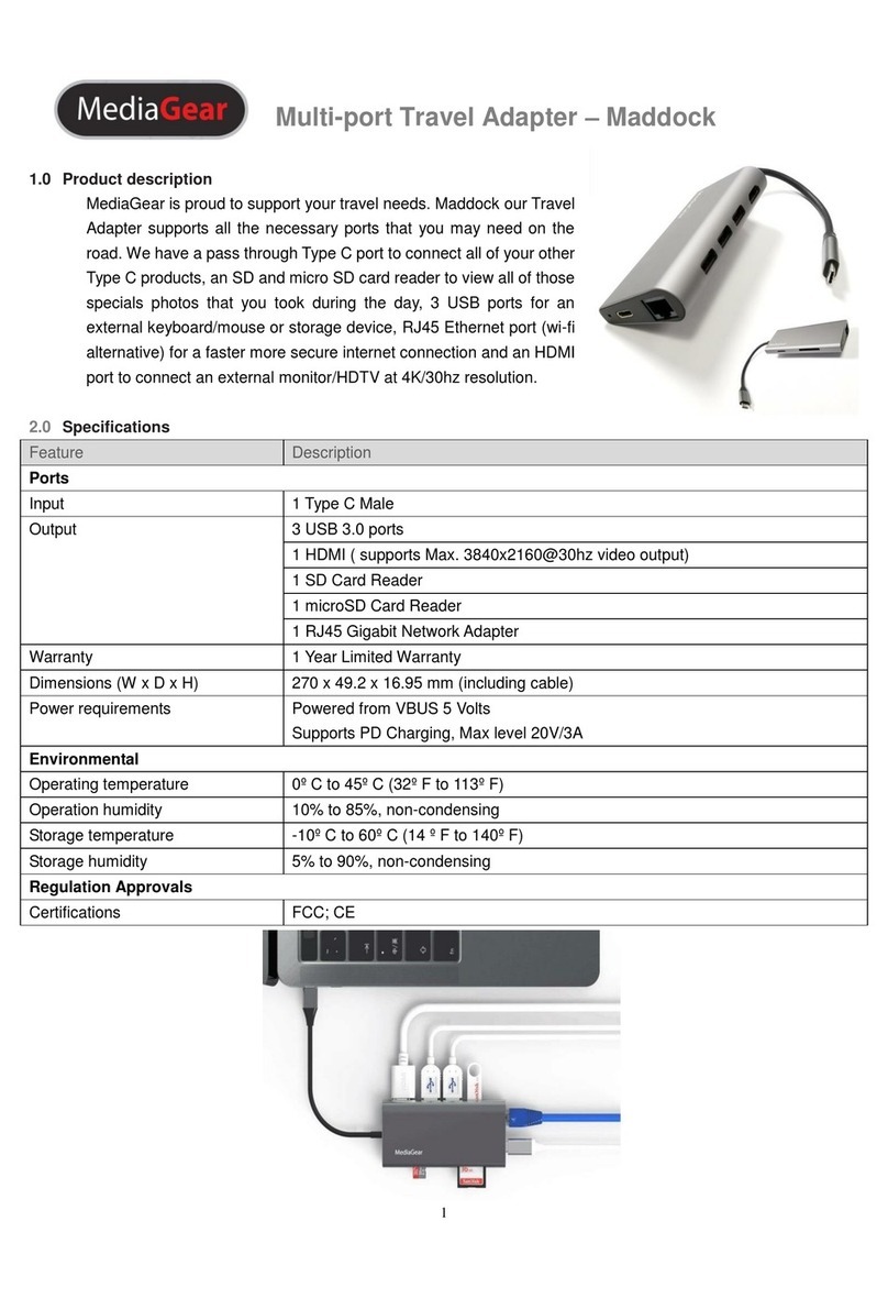MediaGear Maddock manual