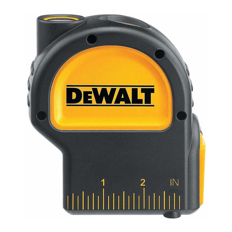 DeWalt DW082 User manual
