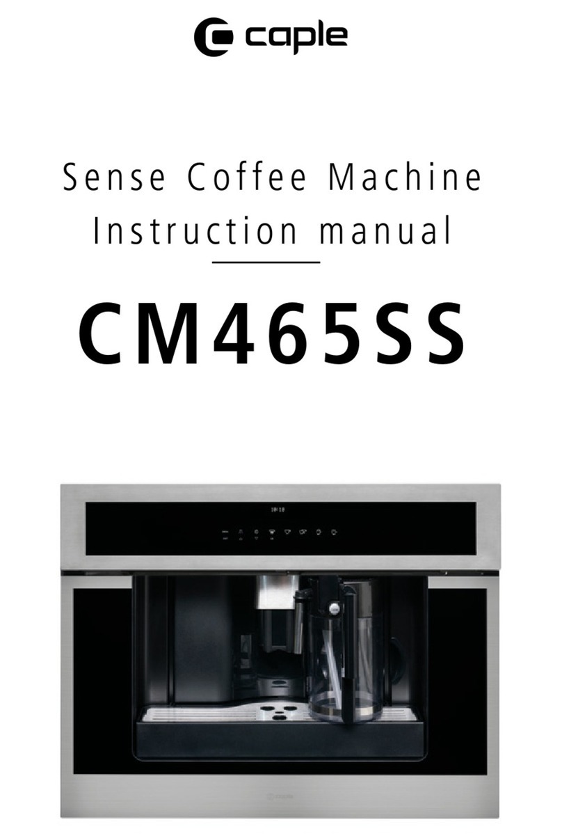 Caple CM465SS User manual