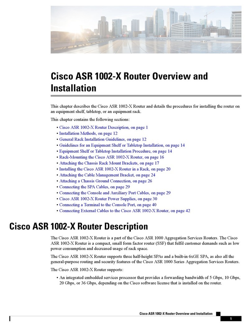 Cisco ASR 1002-X Installation guide