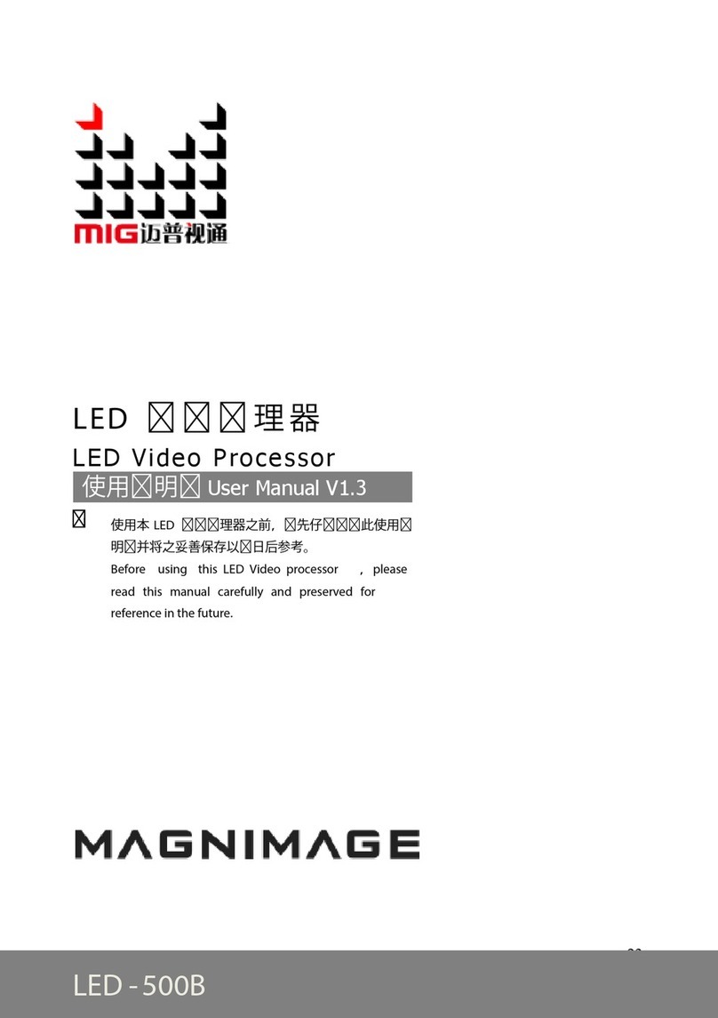 Magnimage LED -500B user manual