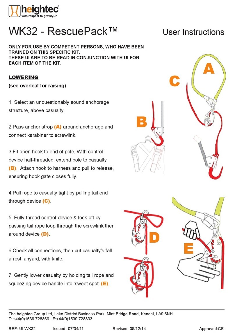 heightec RescuePack WK32 User instructions