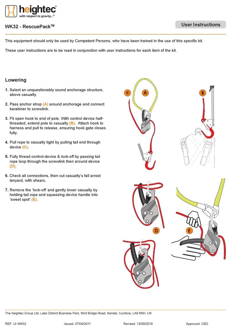 heightec RescuePack WK32 User instructions