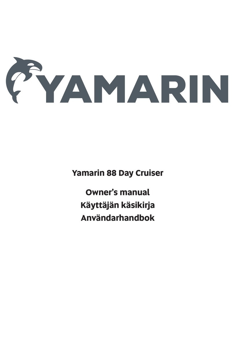 YAMARIN 88 Day Cruiser User manual YAMARIN 88 Day Cruiser User manual