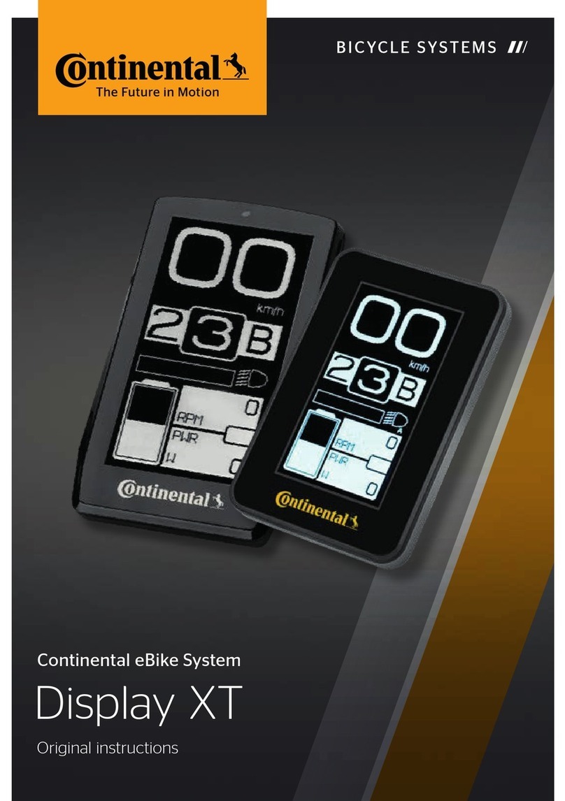 Continental Refrigerator XT Series Original instructions