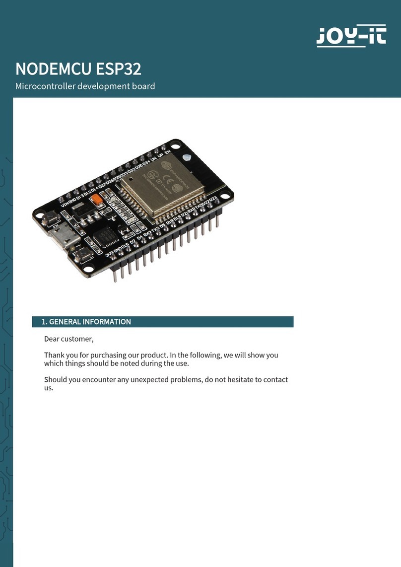 Joy-it NODEMCU ESP32 User manual