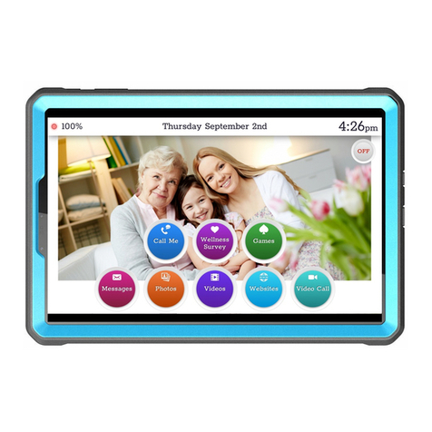 Claris Companion WiFi Tablet User manual