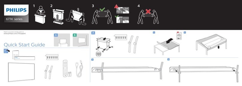 Philips 6774 Series quick start guide