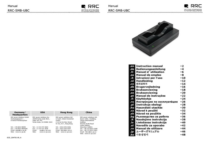 RRC RRC-SMB-UBC User manual