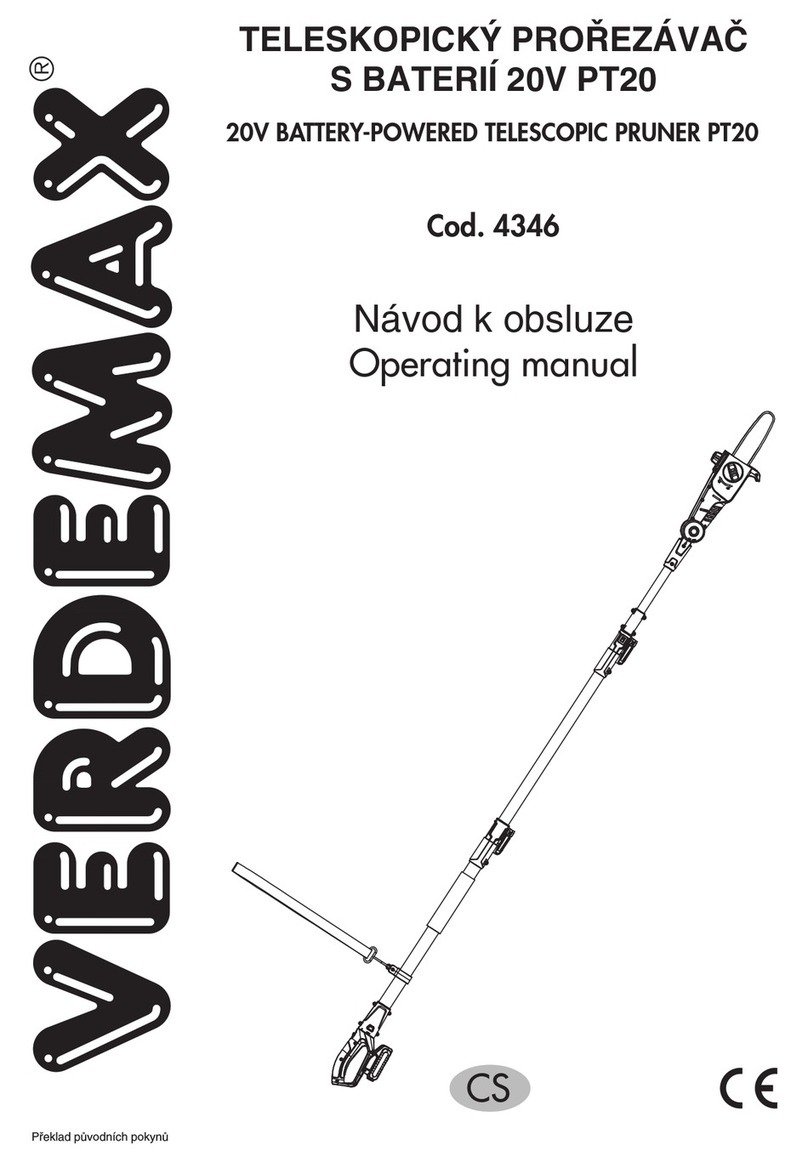 Verdemax PT20 operating manual