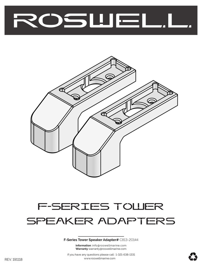 Roswell F Series manual