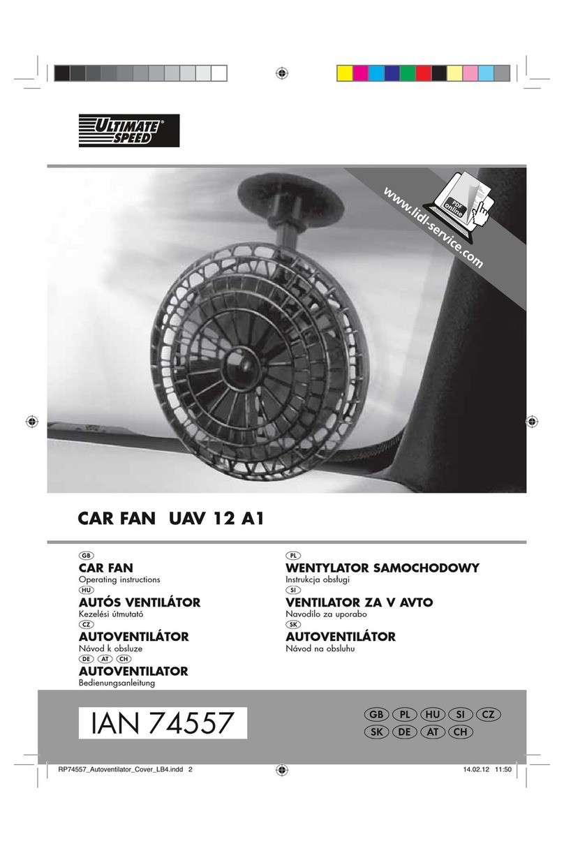 ULTIMATE SPEED UAV 12 A1 User manual