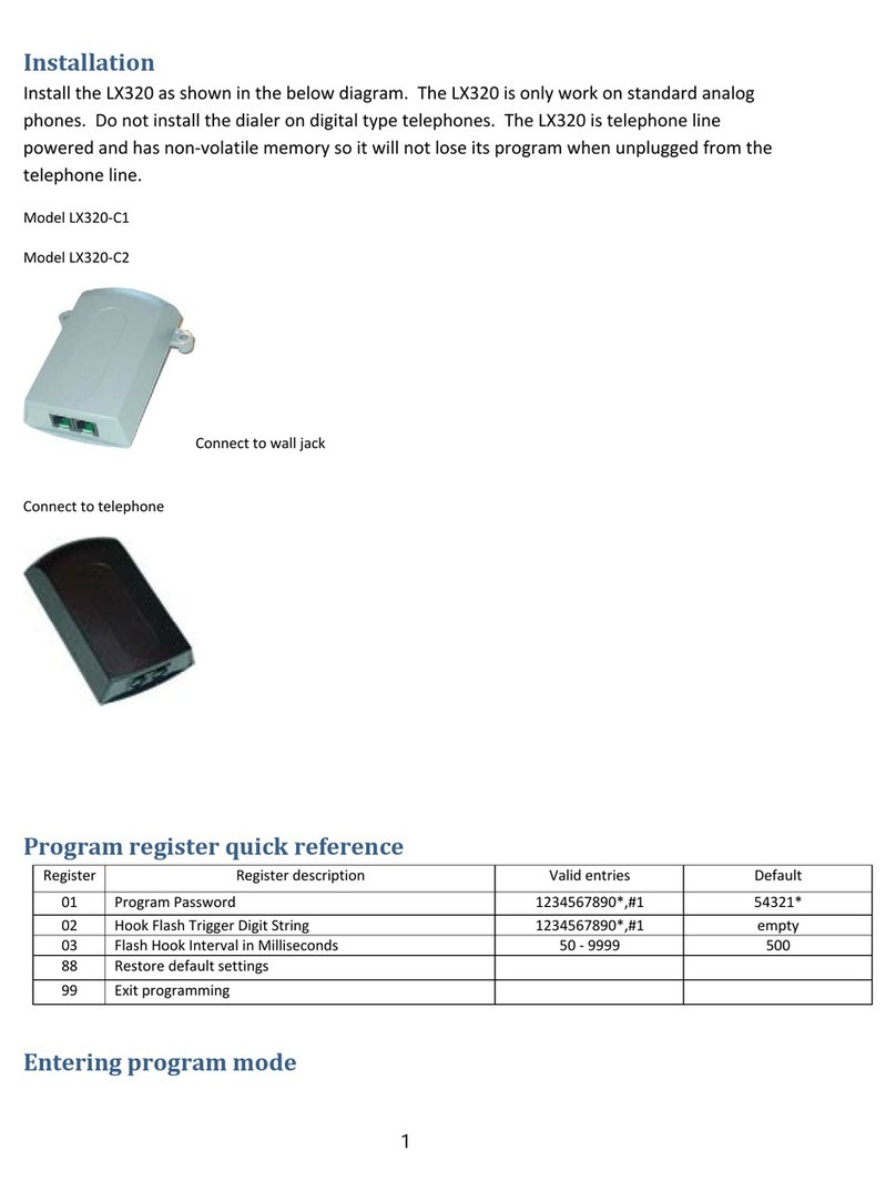 Telongo LX320 User manual