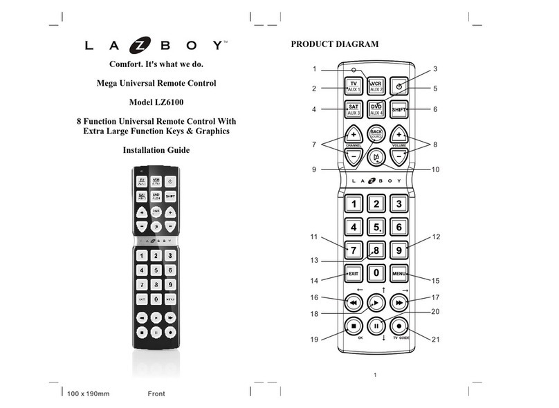 LAZBOY LZ6100 User manual
