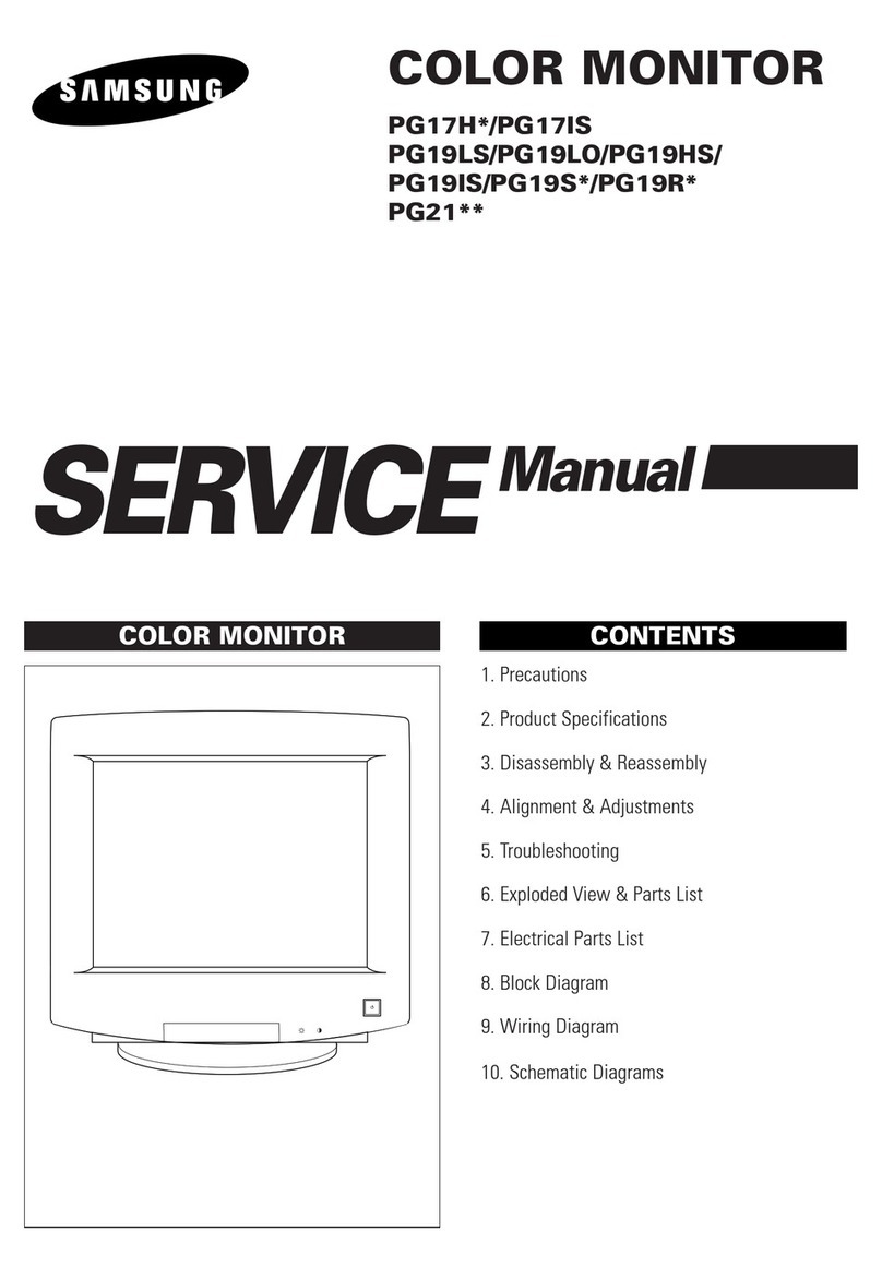Samsung PG19lS User manual