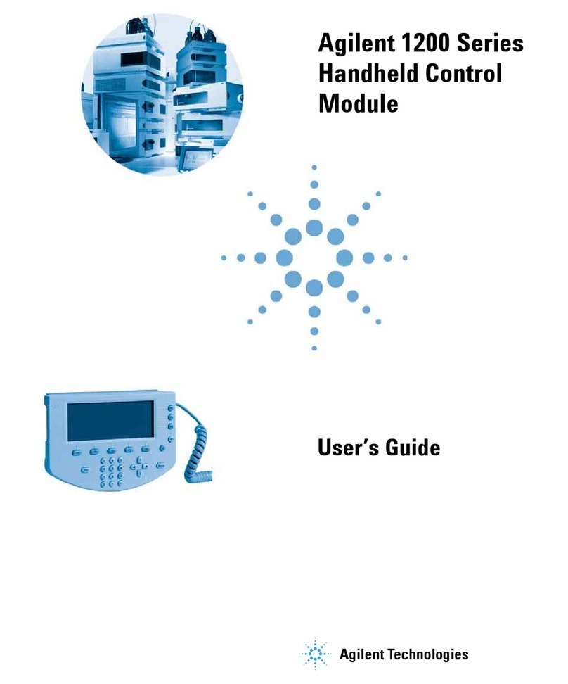 Agilent Technologies G1323B User manual