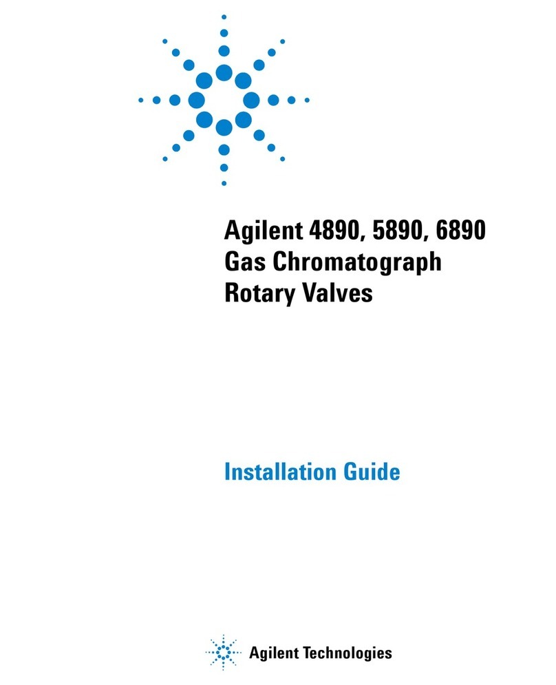 Agilent Technologies 4890 User manual