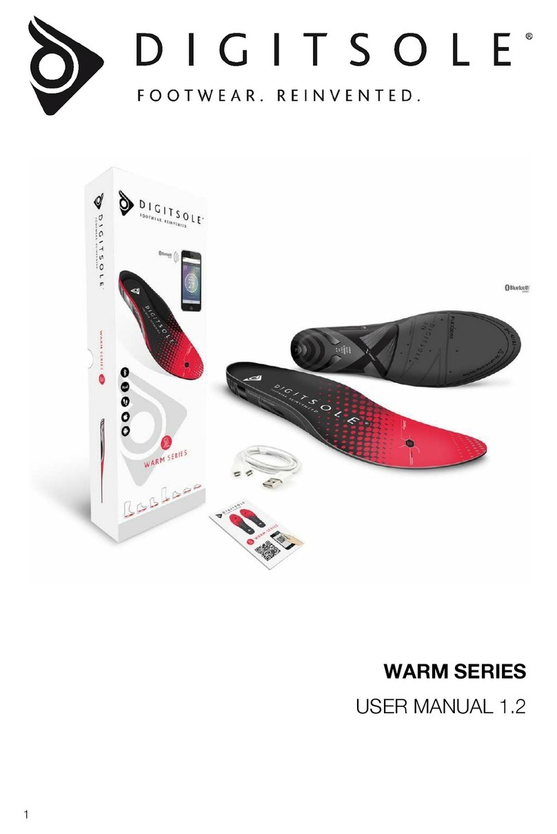 Digitsole Warm Series user manual