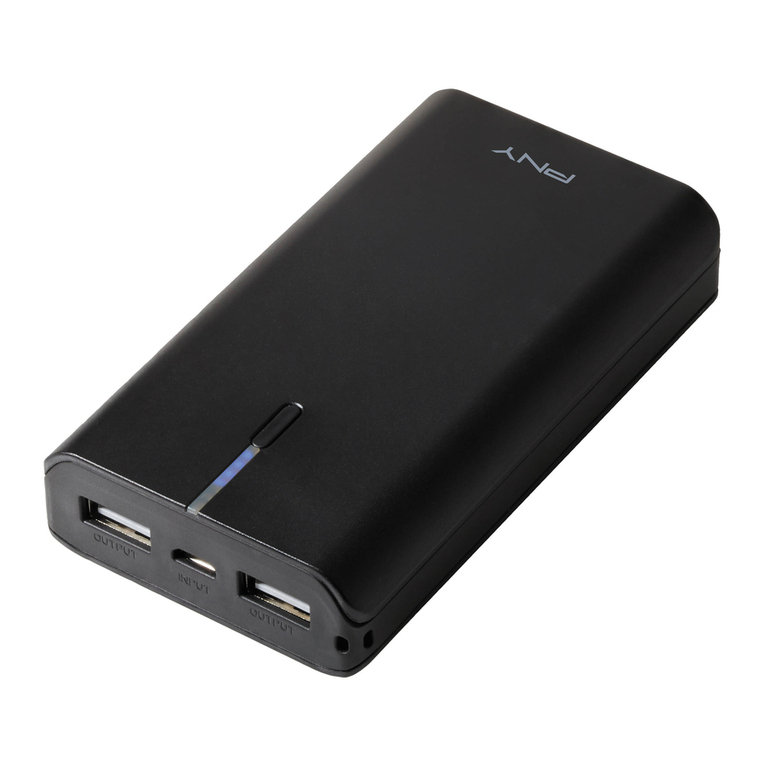 PNY PowerPack 6600 user manual