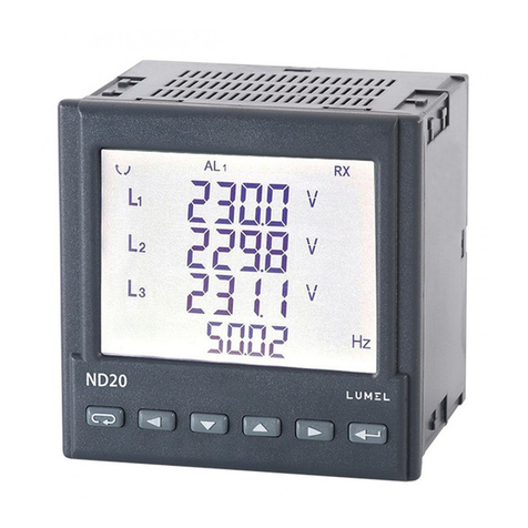 Lumel ND20 User manual