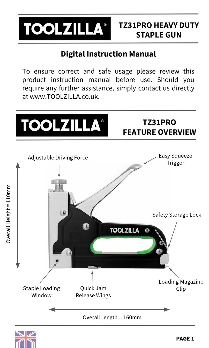 Toolzilla TZ31PRO instruction manual