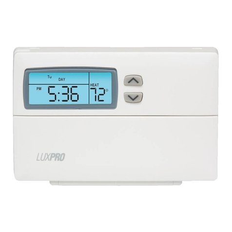 Lux Products PSP511LCa Installation and operating instructions