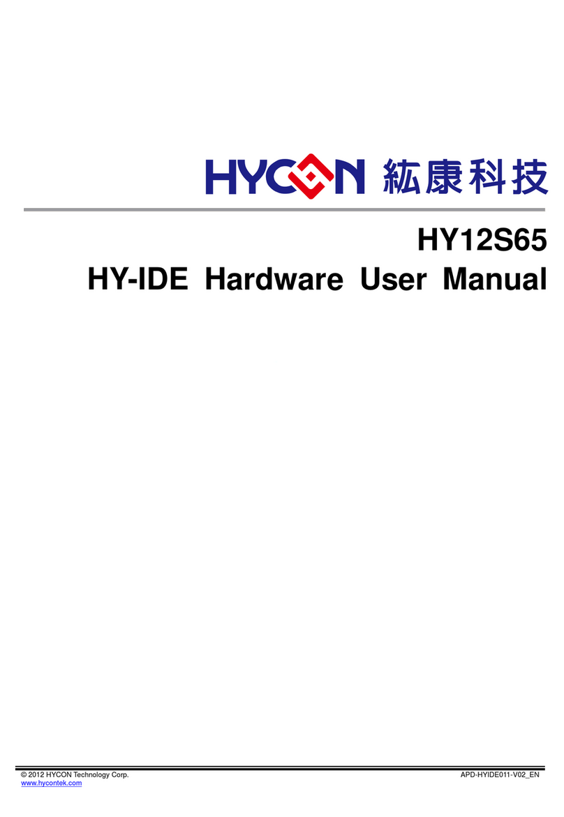 HYCON HY12S65 user manual