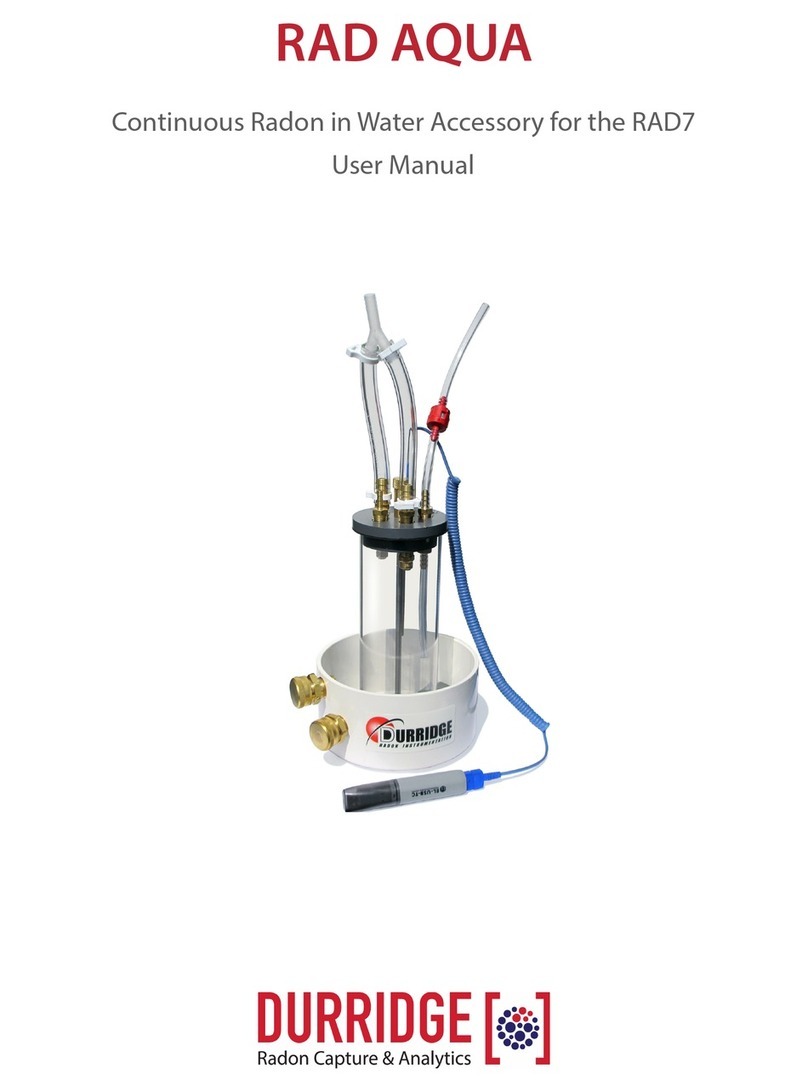 DURRIDGE RAD AQUA user manual