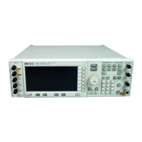 Agilent Technologies E4400B User manual