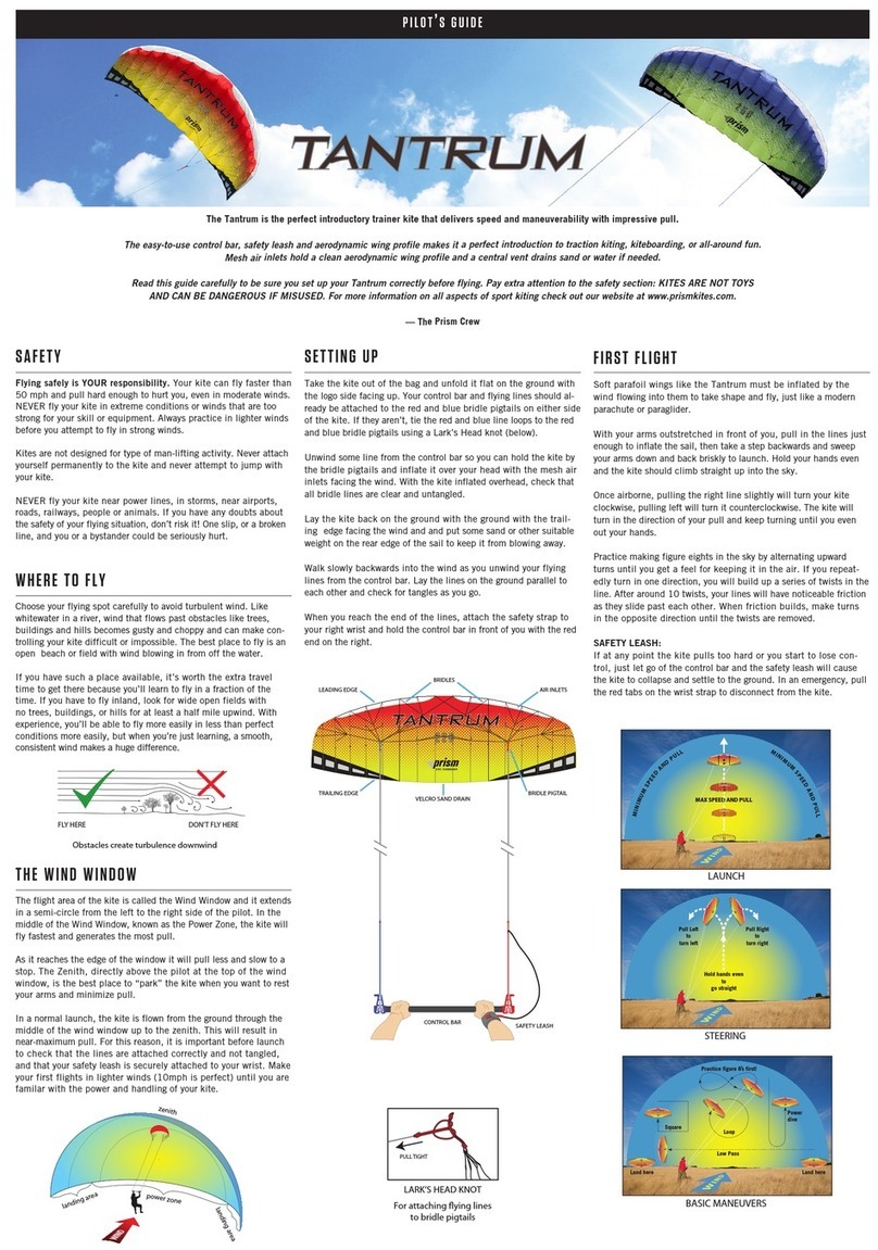 PRISM+ Tantrum 250 pilot's guide